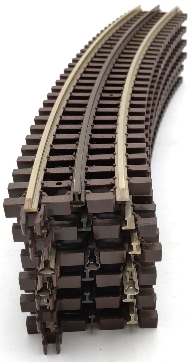 Atlas 6062 O72 Full Curve Track Sections (6) EX