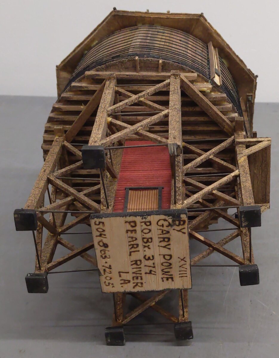 Gary Powe O Gauge Water Tower - Custom/Weathered VG