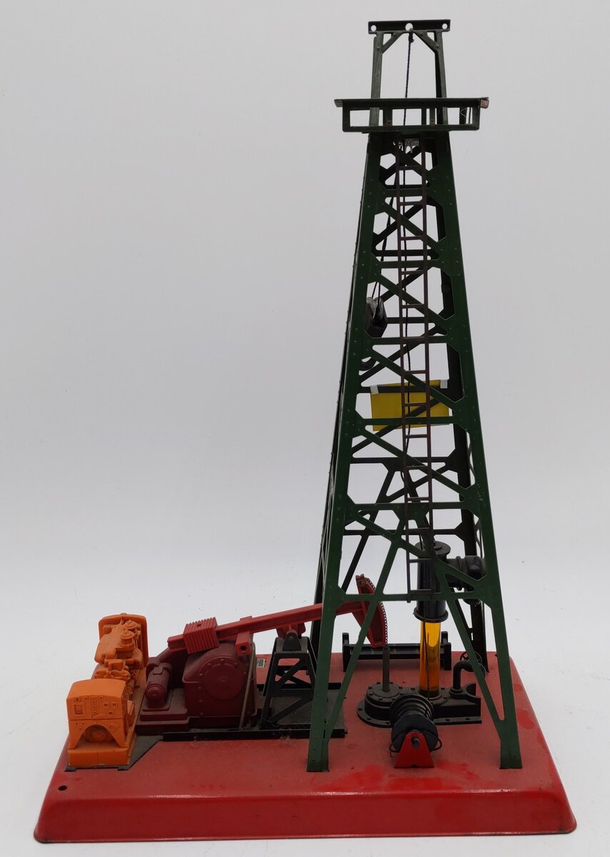 Lionel 455 Vintage O Operating Oil Derrick and Pumper VG