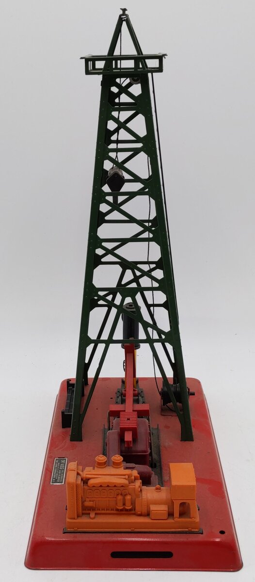 Lionel 455 Vintage O Operating Oil Derrick and Pumper VG