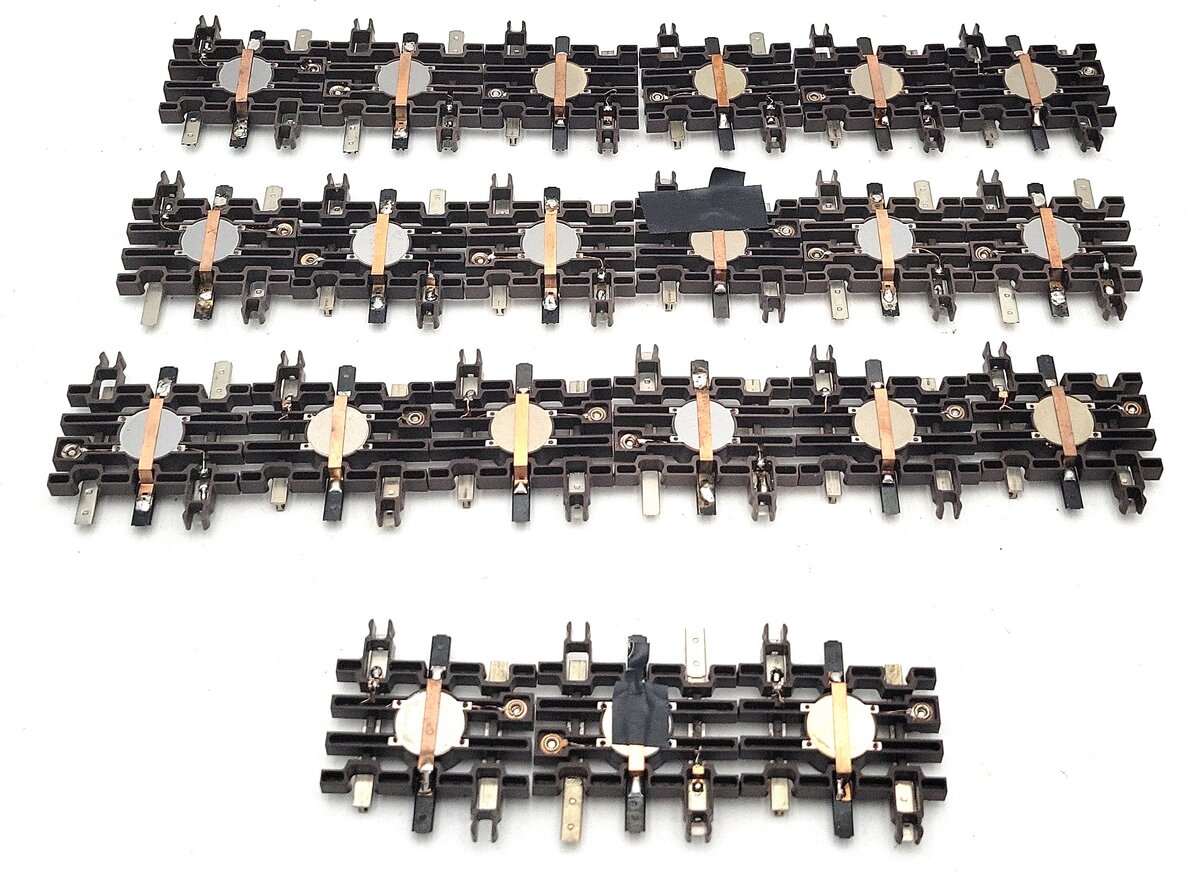 Atlas 6059 O Scale Nickel Silver Short Uncoupling Track Sections [21] EX
