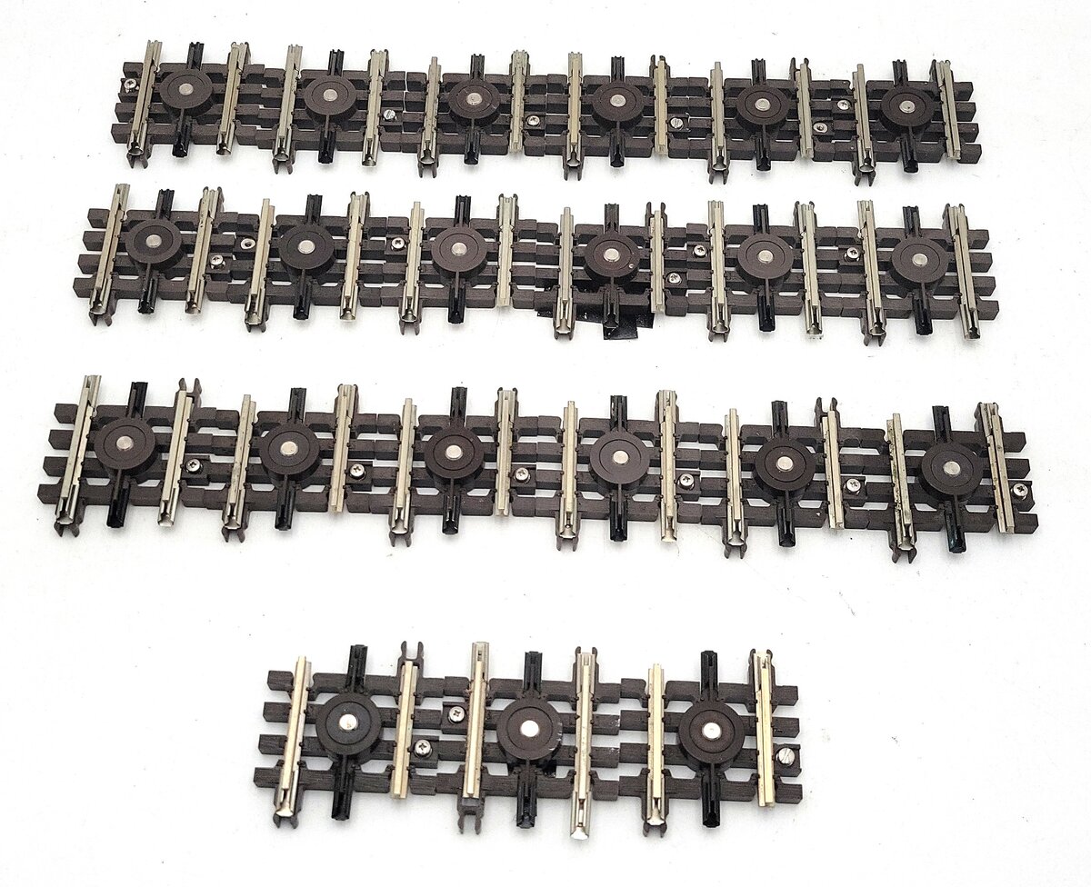 Atlas 6059 O Scale Nickel Silver Short Uncoupling Track Sections [21] EX
