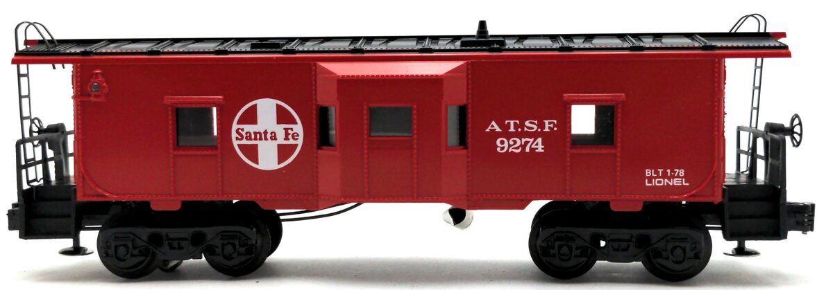 Lionel 6-9274 O Gauge Santa Fe Bay Window Caboose LN/Box