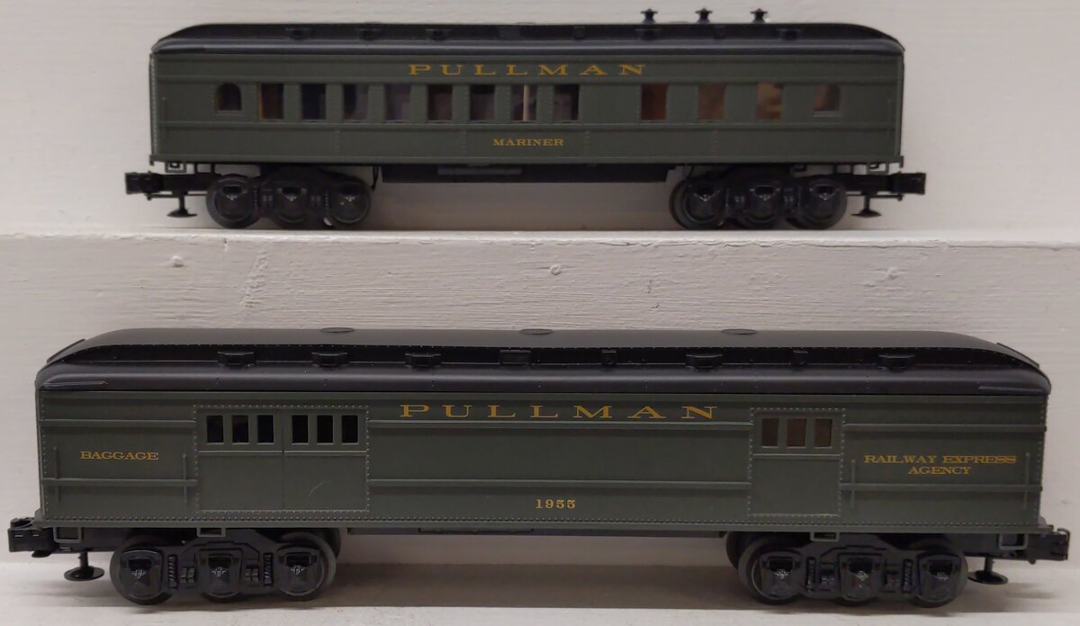Lionel 6-81764 O Pullman Madison Car 2pk/Coach,Baggage EX/Box
