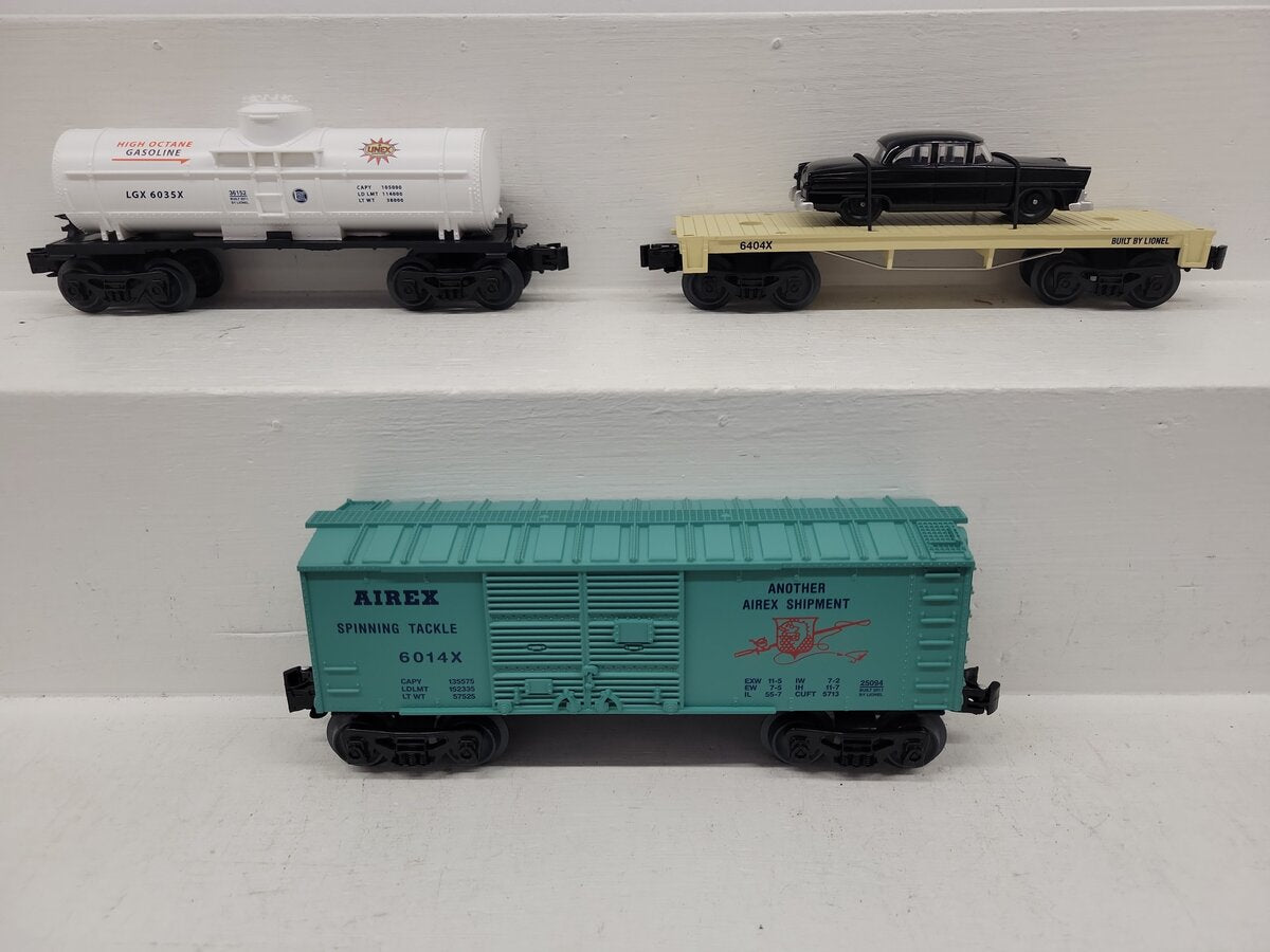 Lionel 6-30135 O Gauge Scout Freight Expansion Pack EX/Box