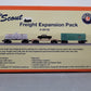 Lionel 6-30135 O Gauge Scout Freight Expansion Pack EX/Box