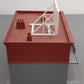 MTH 30-9018 O Hardware Store Red & Gray w/White Trim EX