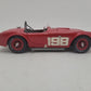 Exoto 2001 1:18 Scale 1963 Red Shelby Cobra 260 Coupe #198 A Limited Edition EX