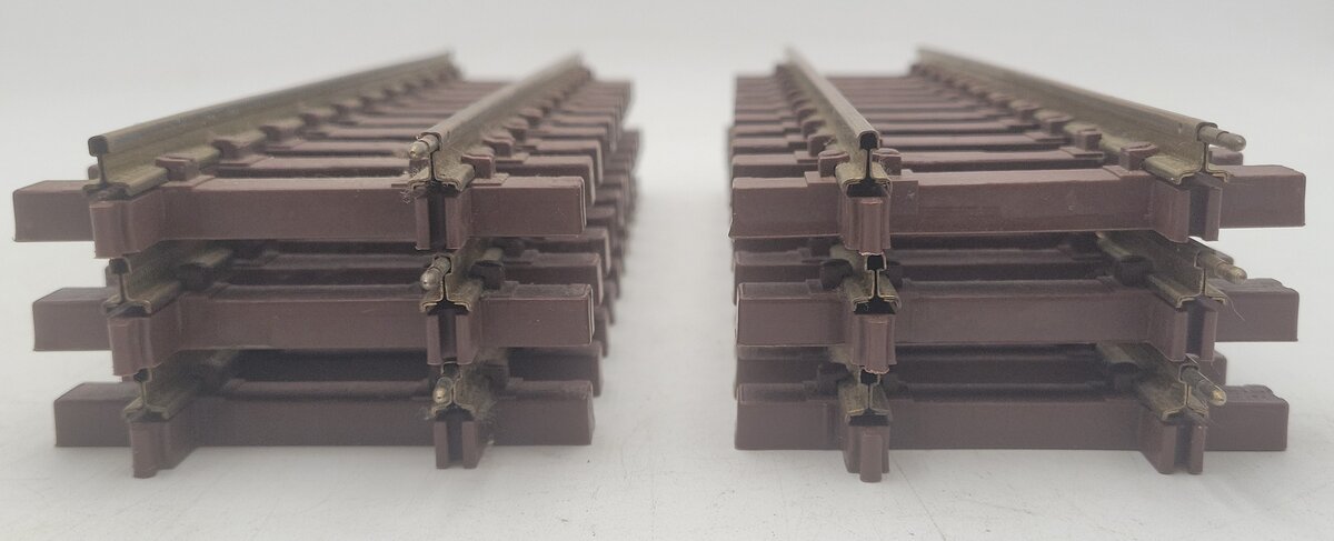 Lionel 8-82000 G Scale Brass Straight Track Sections (6) VG