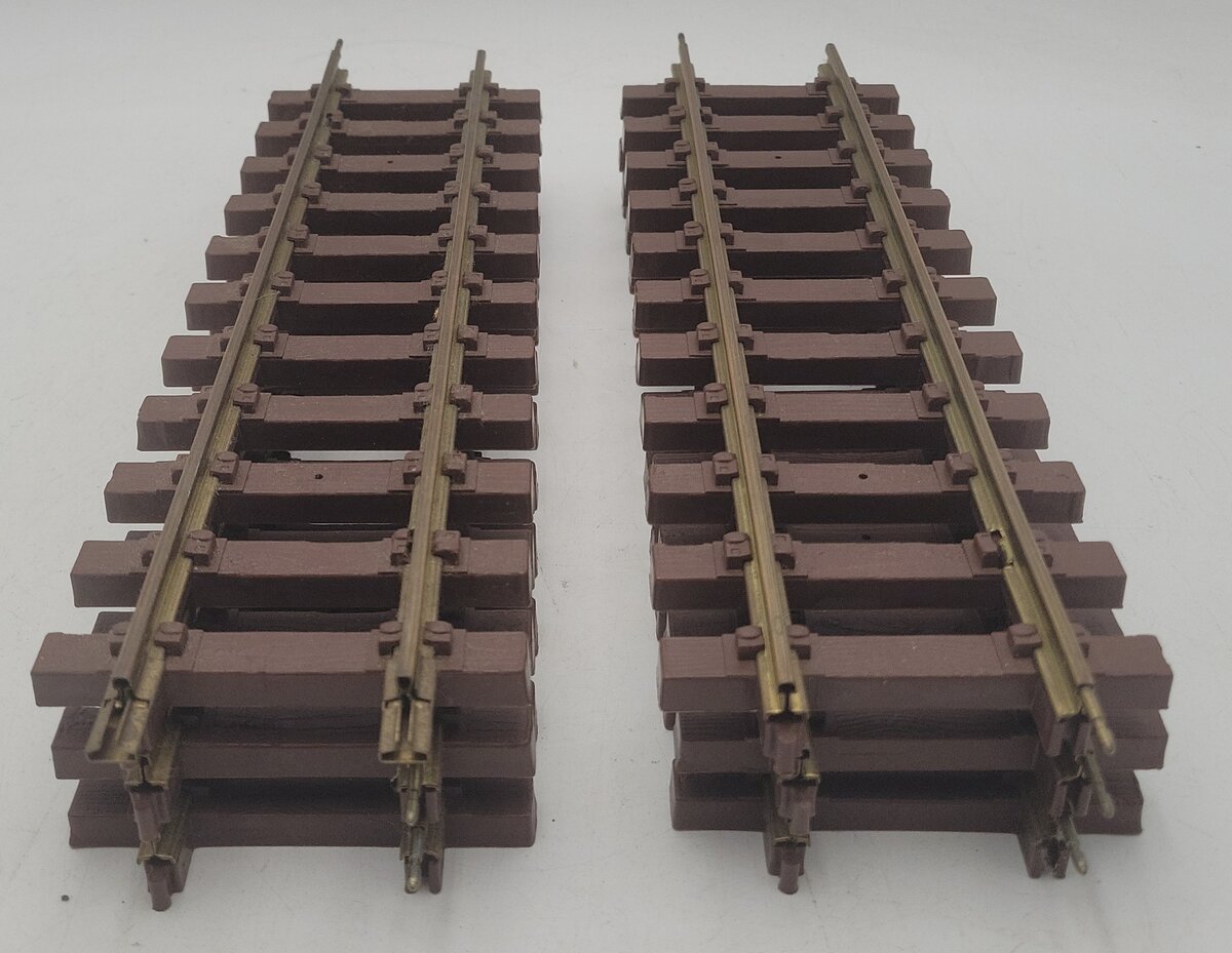 Lionel 8-82000 G Scale Brass Straight Track Sections (6) VG