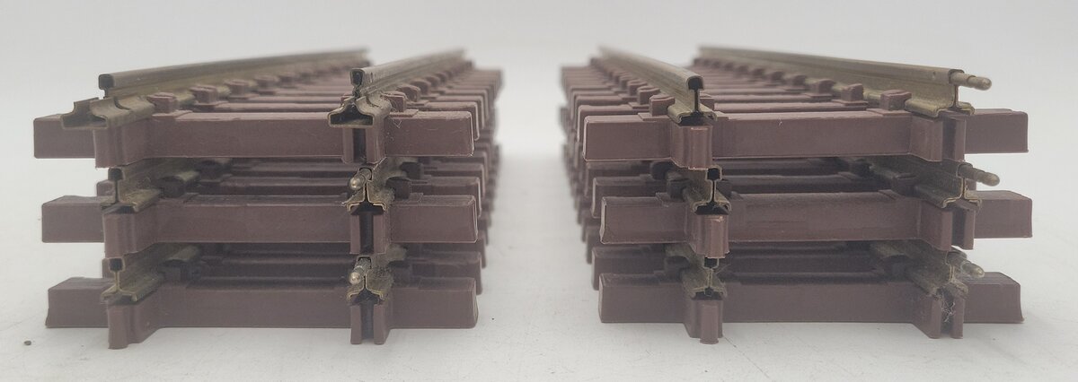 Lionel 8-82000 G Scale Brass Straight Track Sections (6) VG