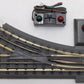MTH 40-1043 O42 RealTrax Nickel Silver Right Hand Remote Switch Turnout EX/Box