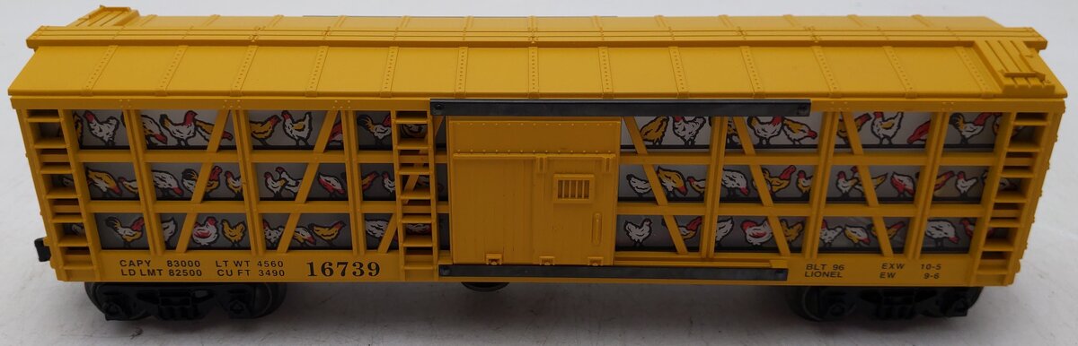Lionel 6-16739 O Gauge WB Foghorn Leghorn Operating Poultry Car #16739 EX