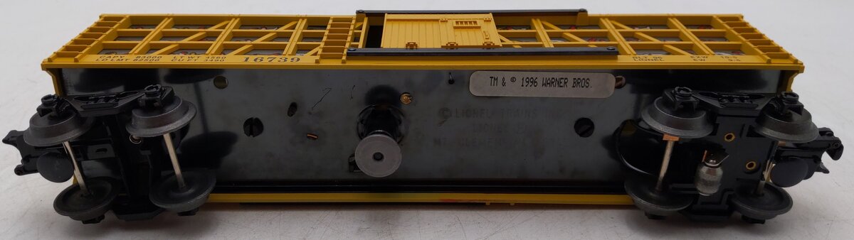 Lionel 6-16739 O Gauge WB Foghorn Leghorn Operating Poultry Car #16739 EX