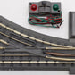 MTH 40-1043 O42 RealTrax Nickel Silver Right Hand Remote Switch Turnout EX/Box