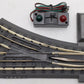 MTH 40-1043 O42 RealTrax Nickel Silver Right Hand Remote Switch Turnout EX/Box