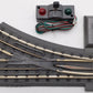 MTH 40-1043 O42 RealTrax Nickel Silver Right Hand Remote Switch Turnout EX/Box