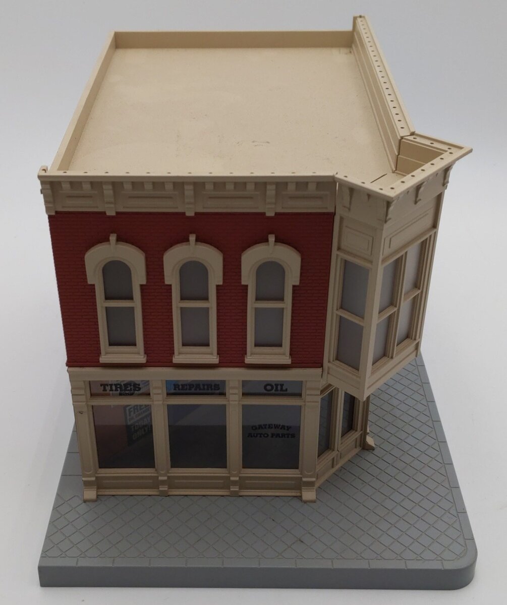 MTH 30-9056 O Gauge Corner Auto Parts Store EX