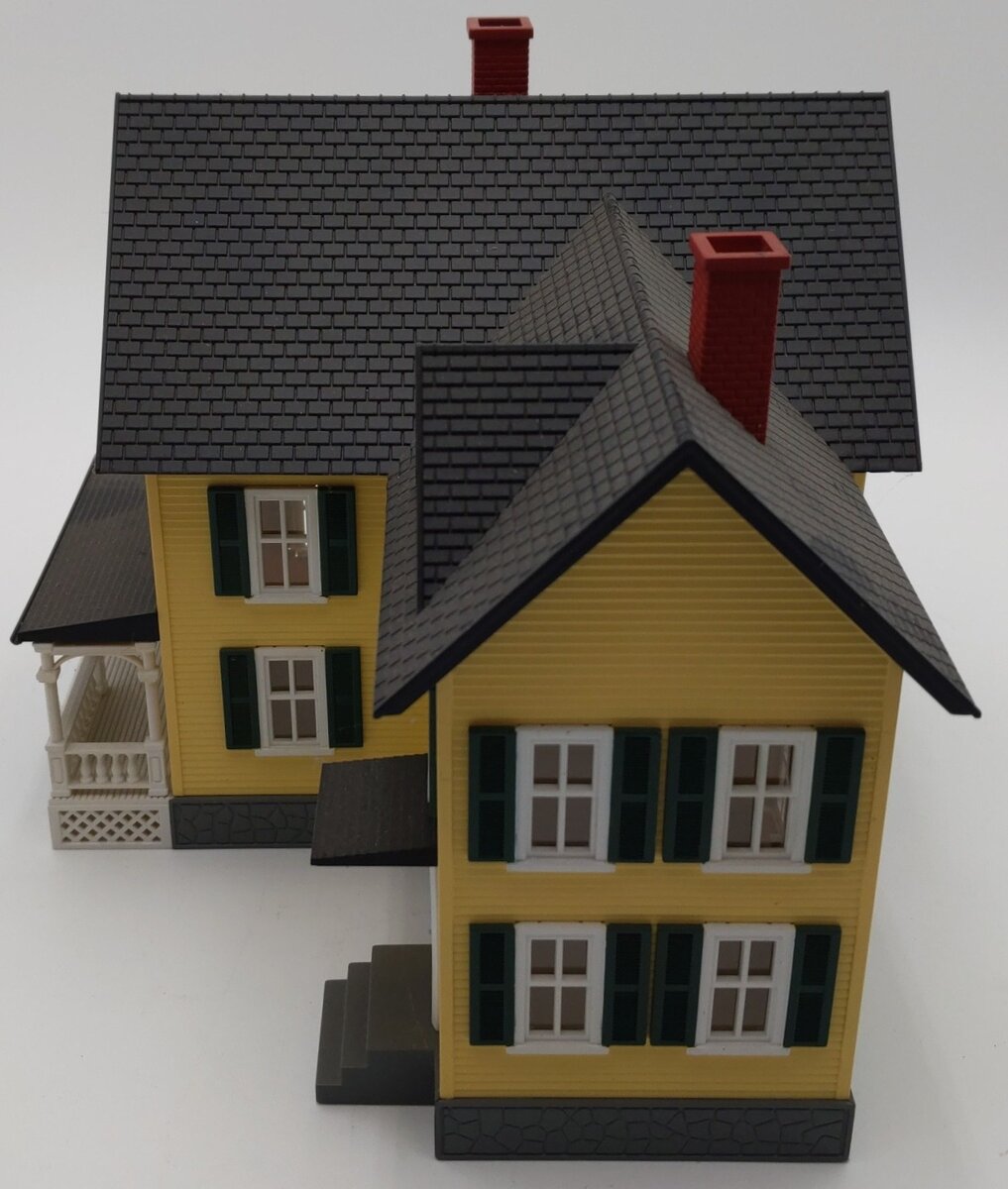 MTH 30-9007 O Scale Yellow Farm House EX
