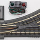 MTH 40-1044 O42 RealTrax Nickel Silver Left Hand Remote Switch Turnout EX/Box