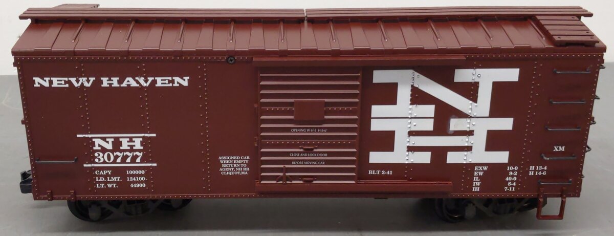 USA Trains 19053C G Scale New Haven Steel Boxcar #30777