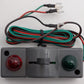 MTH 40-1044 O42 RealTrax Nickel Silver Left Hand Remote Switch Turnout EX/Box