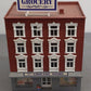 MTH 30-9058 O Gauge 4-Story Building w/ Grocery Store EX