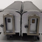 MTH 20-66197 O Gauge New Haven 2-Car 70' Streamlined Passenger Set - (Ribbed) EX/Box