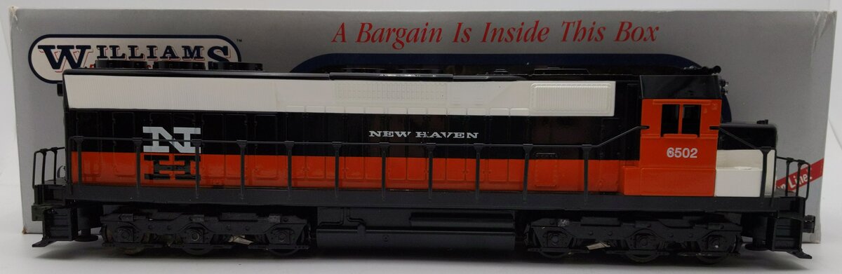 Williams O Gauge New Haven SD45 AA Diesel Locomotive #6502 Powered Unit Only LN/Box