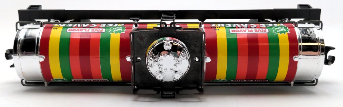 Lionel 6-9278 O Gauge Lifesavers Chrome Plated Single Dome Tank Car VG/Box