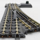 MTH 40-1021 O72 RealTrax Nickel Silver Left Hand Remote Switch Turnout EX/Box