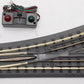MTH 40-1021 O72 RealTrax Nickel Silver Left Hand Remote Switch Turnout EX/Box