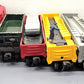 Lionel Vtg. O Assorted Freight Cars:3562-50, 6560, 3451, 6342, 3562-25, 3459 [6] VG