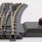MTH 40-1020 O72 RealTrax Nickel Silver Right Hand Remote Switch Turnout  EX/Box