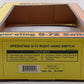 MTH 40-1020 O72 RealTrax Nickel Silver Right Hand Remote Switch Turnout  EX/Box