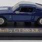 MTH 30-50057A 1:43 Railking Roadsters Blue Shelby GT 500-KR 1968 LN/Box