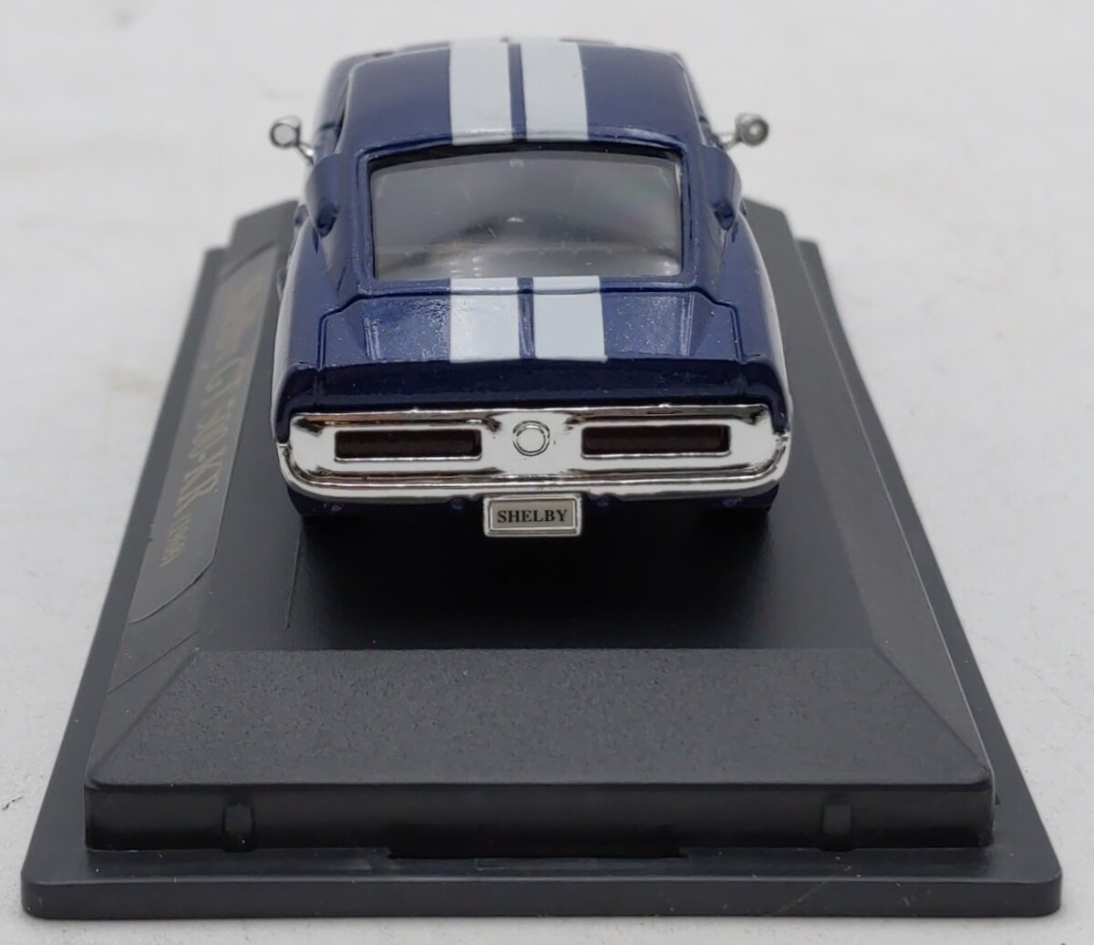 MTH 30-50057A 1:43 Railking Roadsters Blue Shelby GT 500-KR 1968 LN/Box