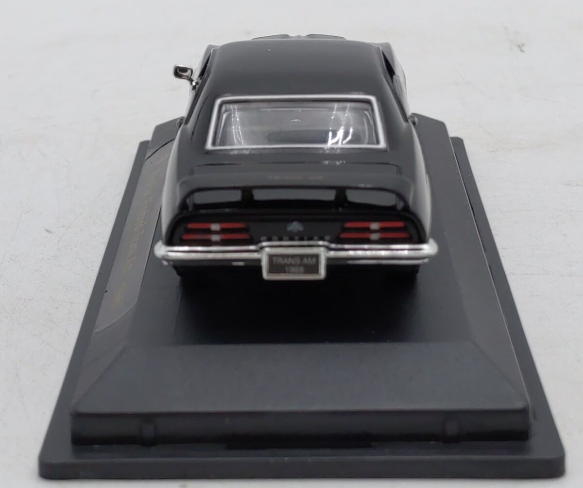 MTH 30-50057A 1:43 Roadsters RailKing Black Pontiac Firebird Trans Am 1969 EX/Box