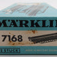 Marklin 7168 HO Scale Metal Straight Approach Sections (2) EX/Box