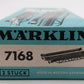 Marklin 7168 HO Scale Metal Straight Approach Sections (2) VG/Box