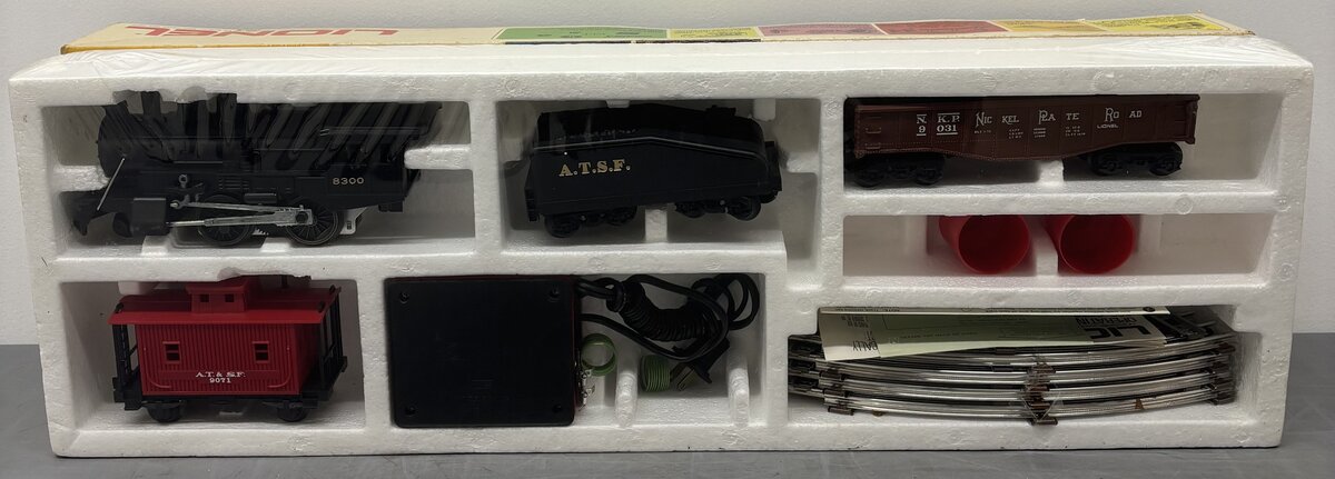 Lionel 6-1593 O Sears 027 Electric Train Set w/0-4-0 Steam Engine NIB