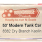 Roundhouse 8382 N Scale Dry Branch Kaolin 50' Modern Tank Car #40643 LN/Box