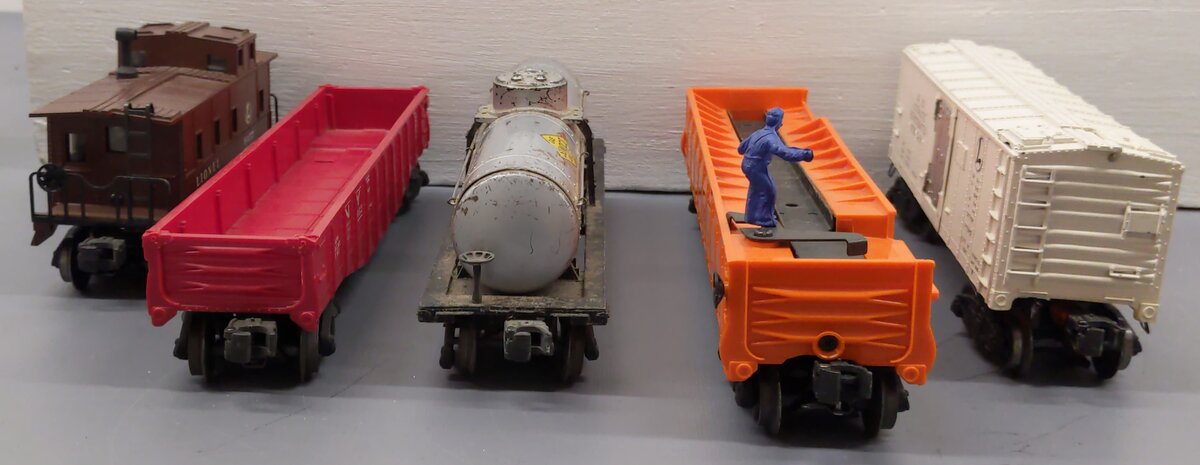 Lionel O Gauge Vintage Freight Cars #2955,3462,6462,3562-75,6457 [5] VG