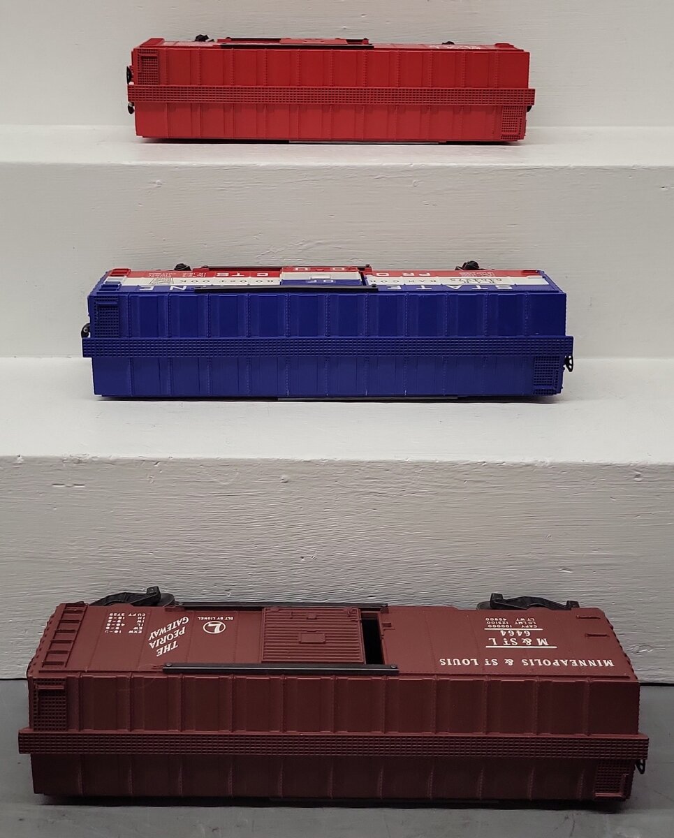 Lionel O Gauge Vintage Boxcars #6464,6464525,6464275 [3] VG