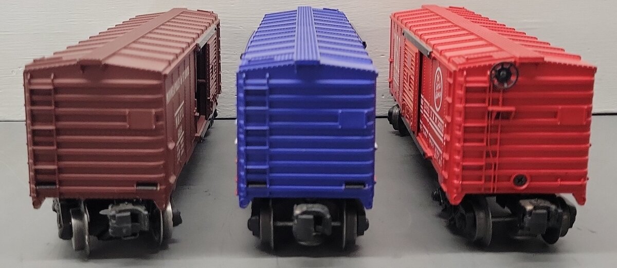 Lionel O Gauge Vintage Boxcars #6464,6464525,6464275 [3] VG