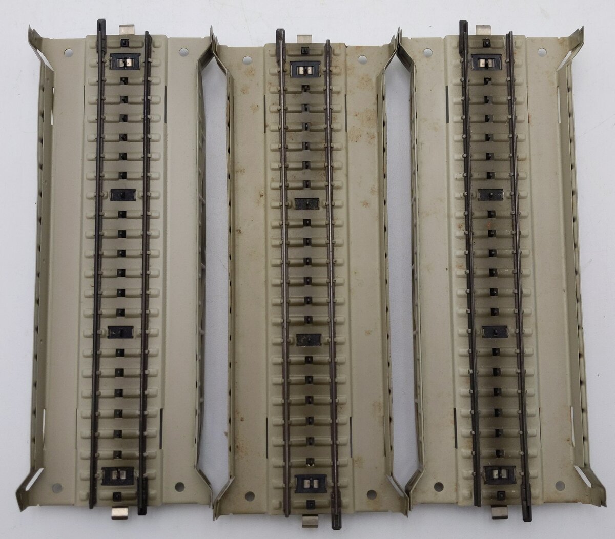 Marklin 7168 HO Scale Metal Straight Approach Sections (3) VG
