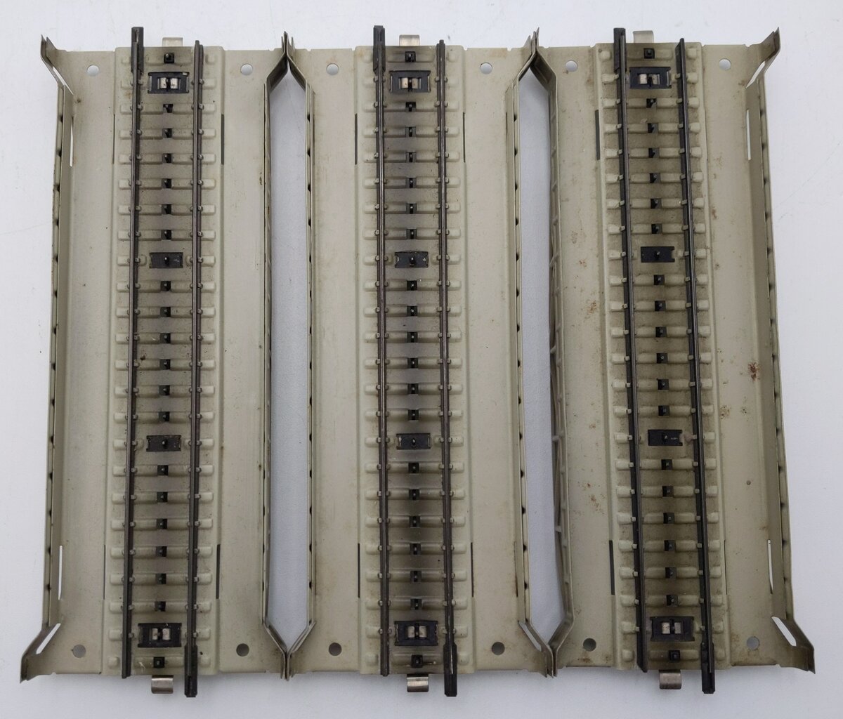 Marklin 7168 HO Scale Metal Straight Approach Sections (3) VG