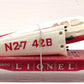 Lionel 6800-60 O Gauge Flat Car w/ Bonanza Plane VG