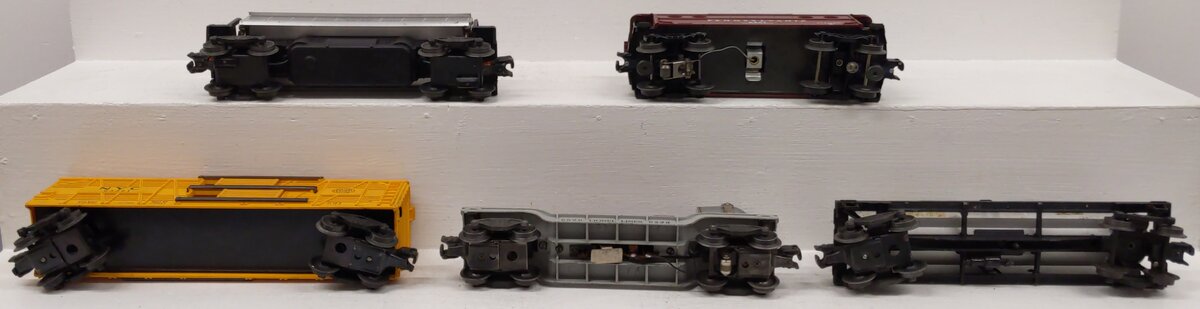 Lionel O Gauge Vintage Freight Cars #63561,6520,3459,6437,2755 [5] VG