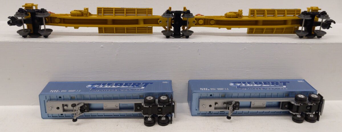 American Flyer 6-48514 O Gauge Gilbert Intermodal TTUX Set EX